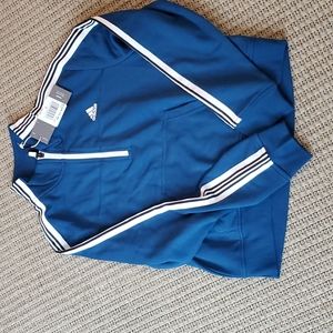 Blue Adidas Half Zip Sweatshirt - Small - NWT